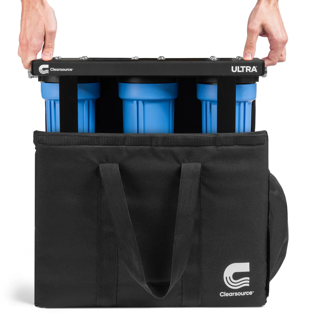 clearsource weatherguard pro protective case on filtration system