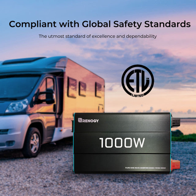 1000W 12V Pure Sine Wave Inverter - Praetorian Consulting Store
