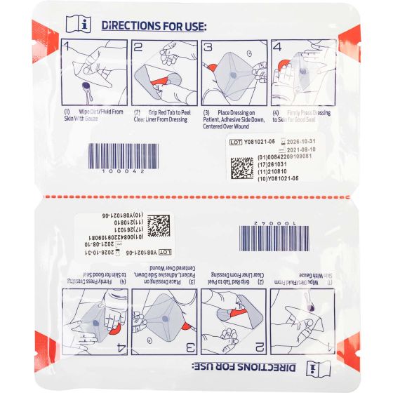 HyFin Vent Compact Chest Seal Twin Pack - Praetorian Consulting Store