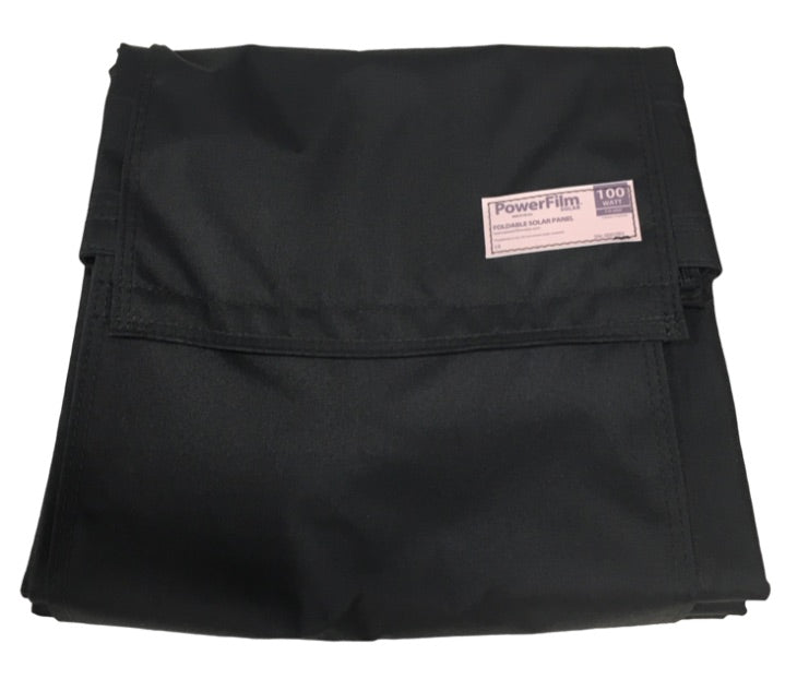 PowerFilm 100W Foldable Solar Panel front view