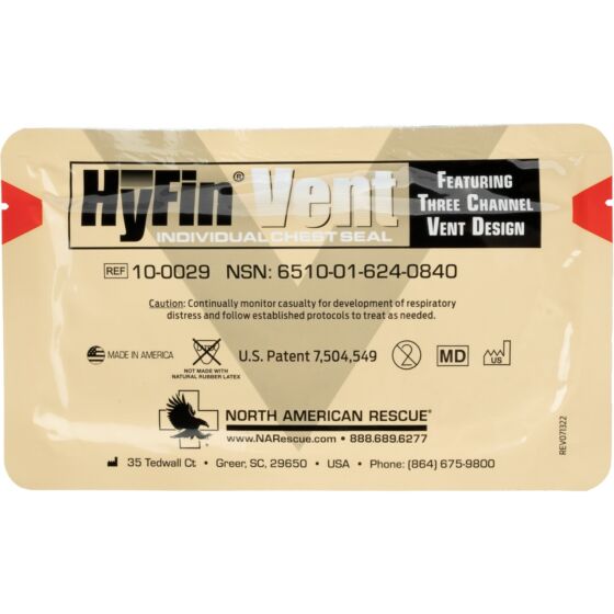 HyFin Vent Chest Seal - Individual - Praetorian Consulting Store