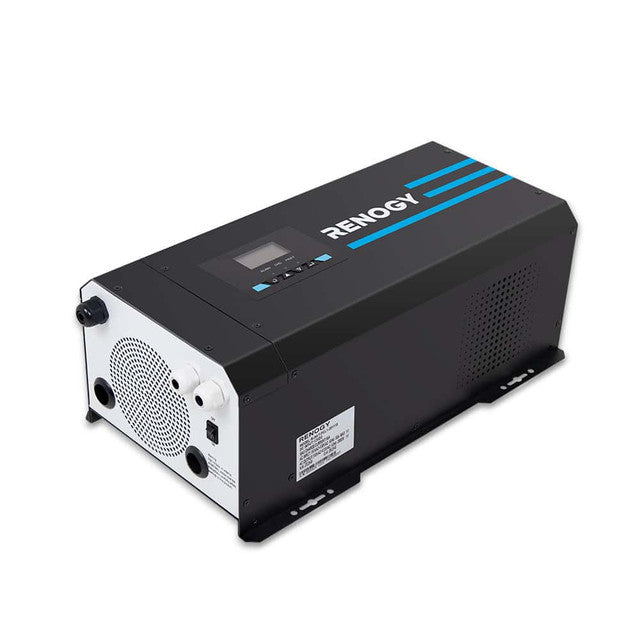 3000w 12v pure sine inverter charger — front view