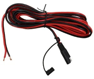 PowerFilm 15 ft extension cable with bare leads