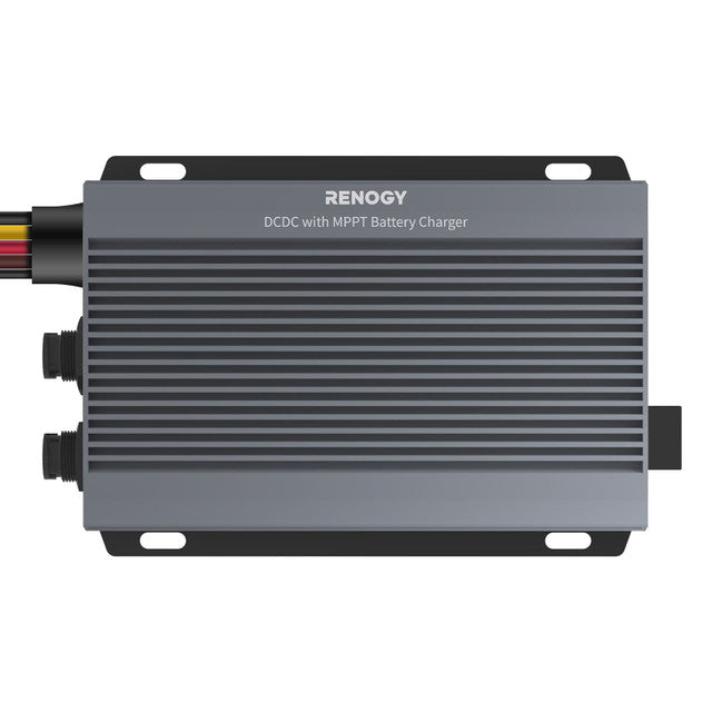 Renogy 12V/24V IP67 50A DC-DC Battery Charger — front view