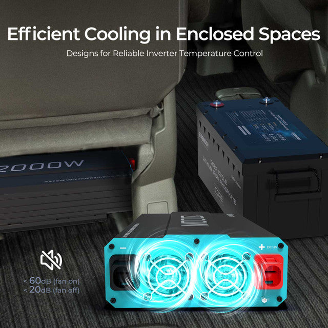 2000W 12V Pure Sine Wave Inverter - Praetorian Consulting Store