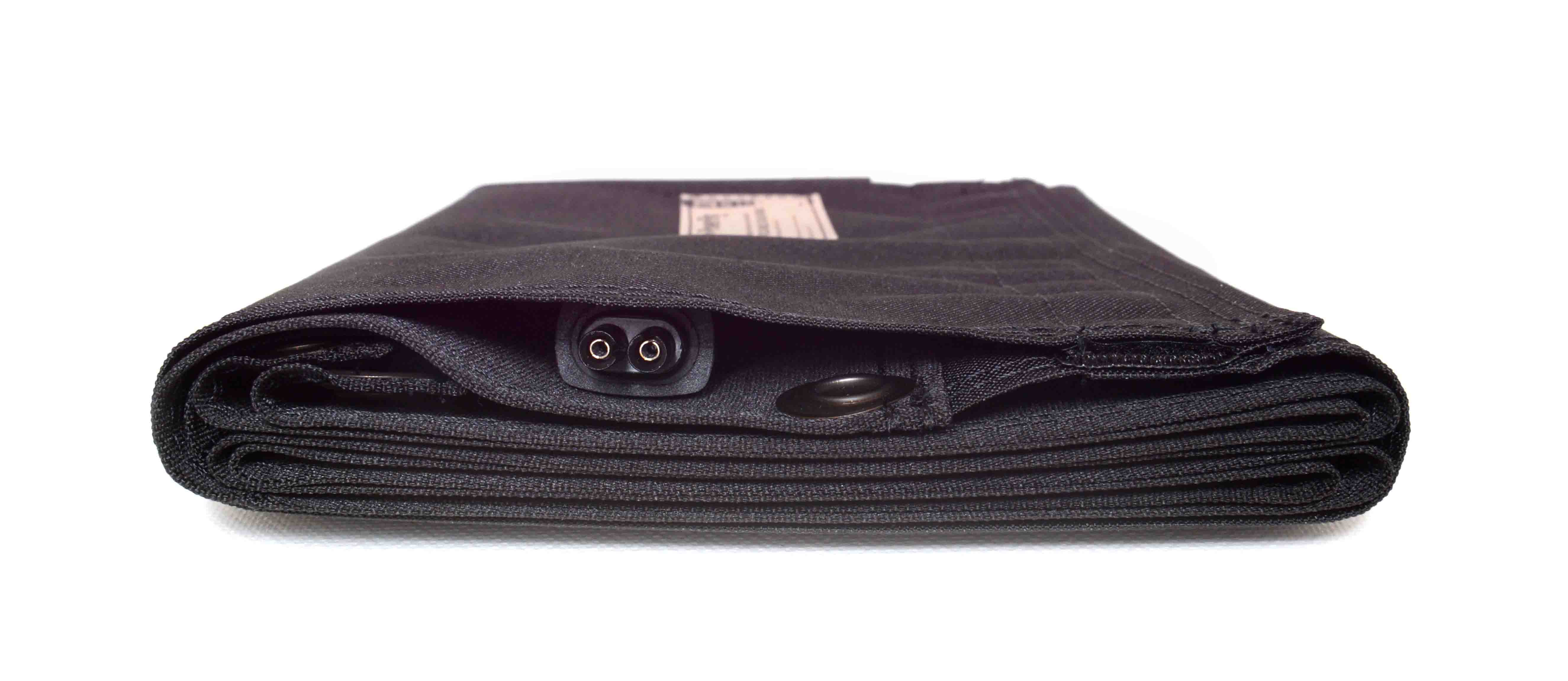 20W foldable solar panel folded view