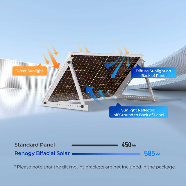 Bifacial 450 Watt Monocrystalline Solar Panel - Praetorian Consulting Store