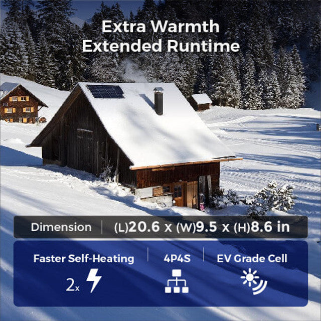 12V 300Ah Core Series Deep Cycle Lithium Iron Phosphate Battery w/Self-Heating - Praetorian Consulting Store