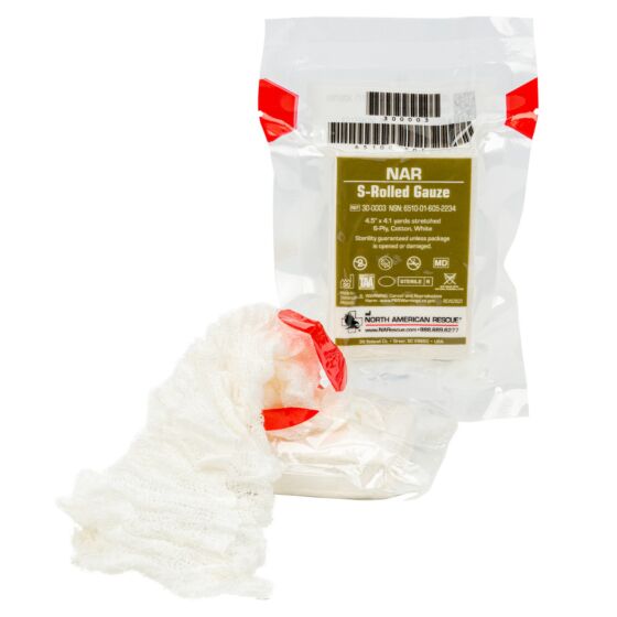 NAR S-Rolled Gauze compact sterile roll
