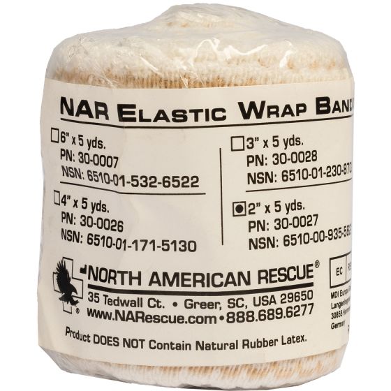 NAR elastic wrap bandage latex-free
