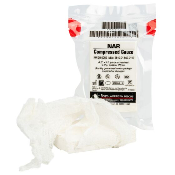 NAR compressed gauze 4.5 in x 4.1 yd
