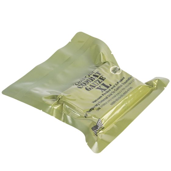 QuikClot Z-Fold Vacuum Packed Combat Gauze - XL - Praetorian Consulting Store