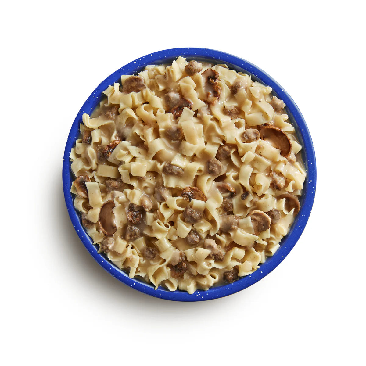 Prepared serving of Mountain House Beef Stroganoff with Noodles