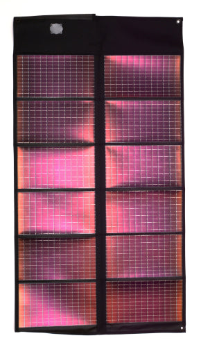 30W Foldable Solar Panel unfolded view