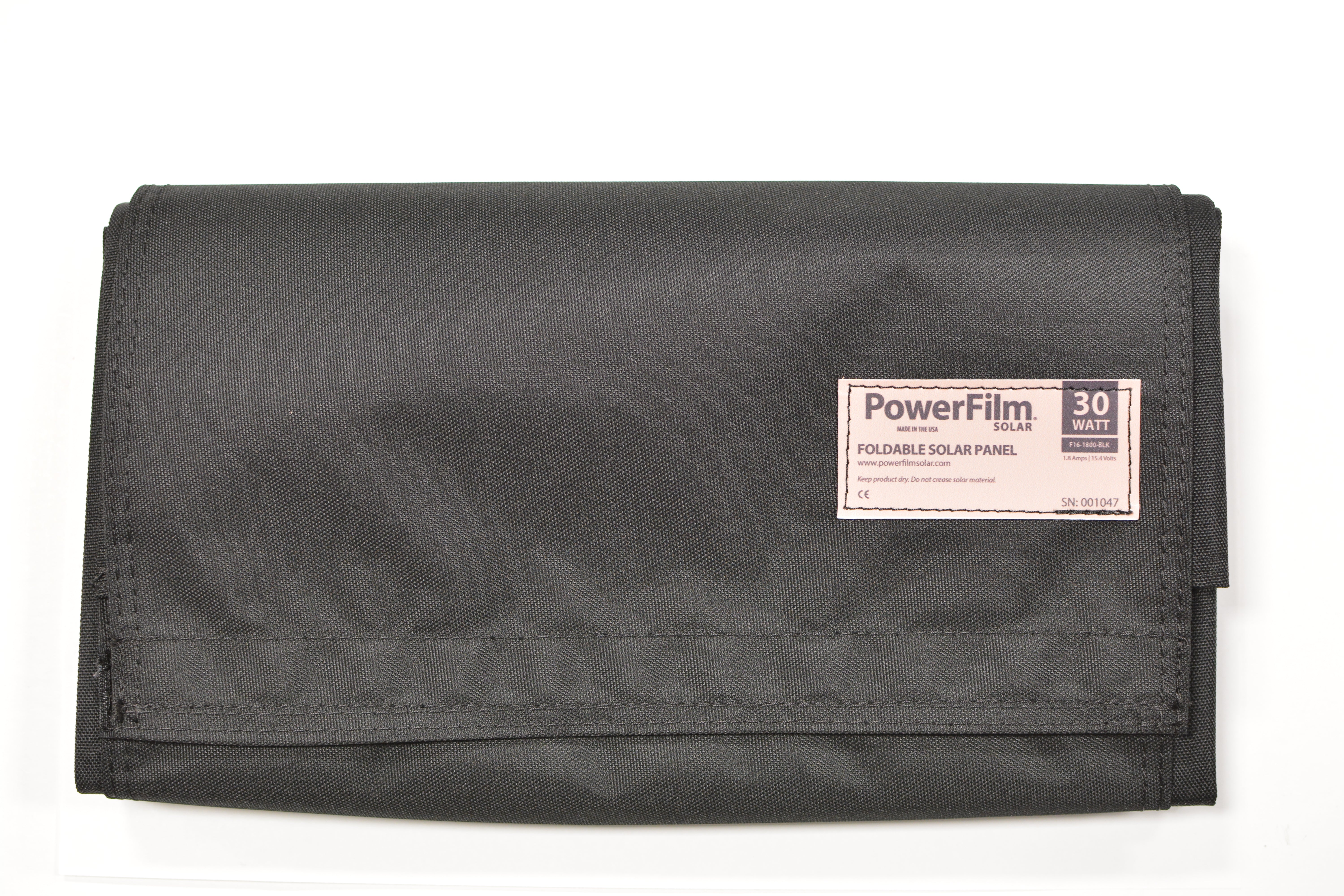 30W Foldable Solar Panel front view