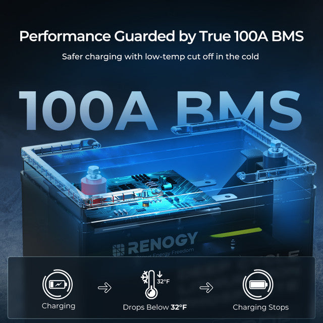 12V 100Ah Core Series Deep Cycle Lithium Iron Phosphate Battery - Praetorian Consulting Store