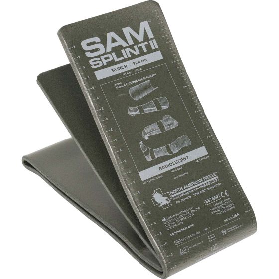 SAM Splint II moldable aluminum foam splint
