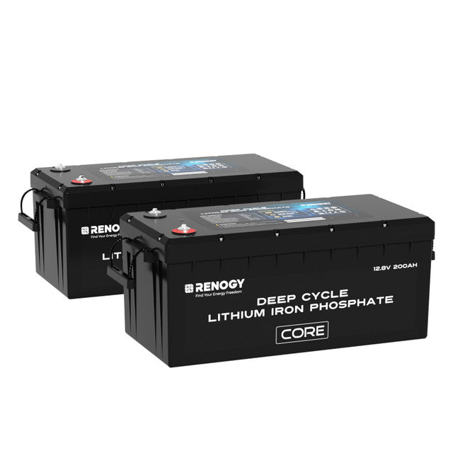 12V 200Ah Core Series Deep Cycle Lithium Iron Phosphate Battery - Supports Series Connection for 24V/48V Systems - Praetorian Consulting Store