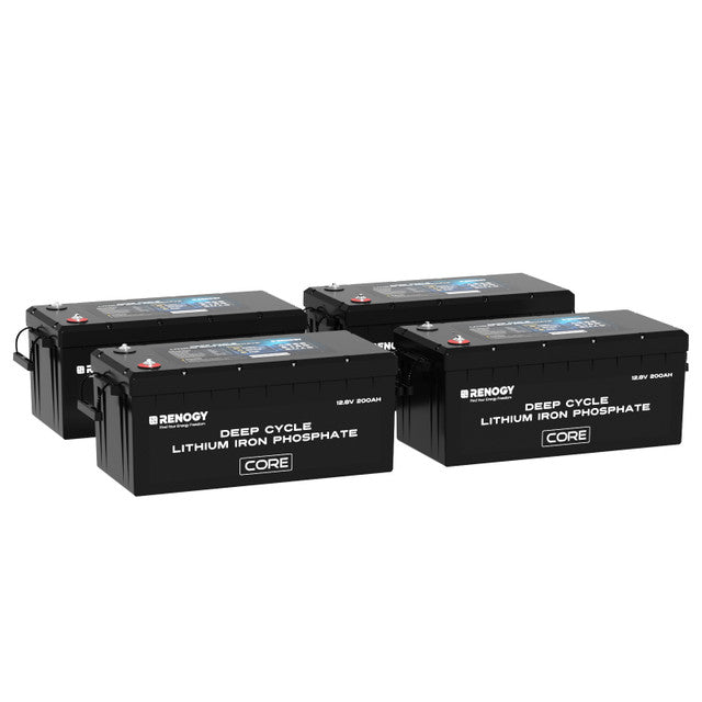 12V 200Ah Core Series Deep Cycle Lithium Iron Phosphate Battery - Supports Series Connection for 24V/48V Systems - Praetorian Consulting Store