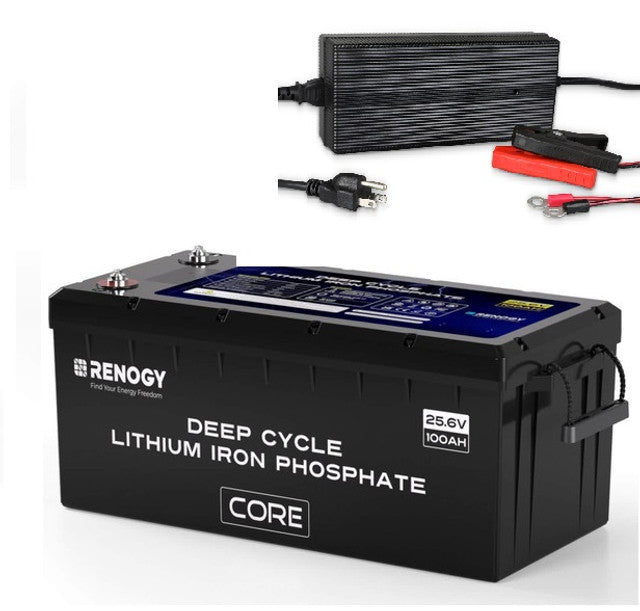 24V 100Ah Core Series Deep Cycle Lithium Iron Phosphate Battery - Praetorian Consulting Store