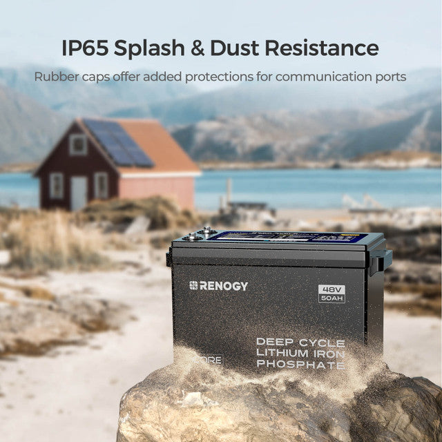 48V 50Ah Smart Lithium Iron Phosphate Battery w/Self-heating - Praetorian Consulting Store