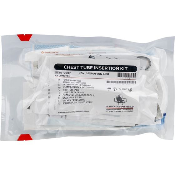 NAR emergency thoracostomy insertion kit
