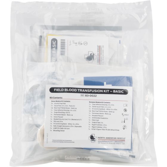 NAR Field Blood Transfusion Kit Basic donor module
