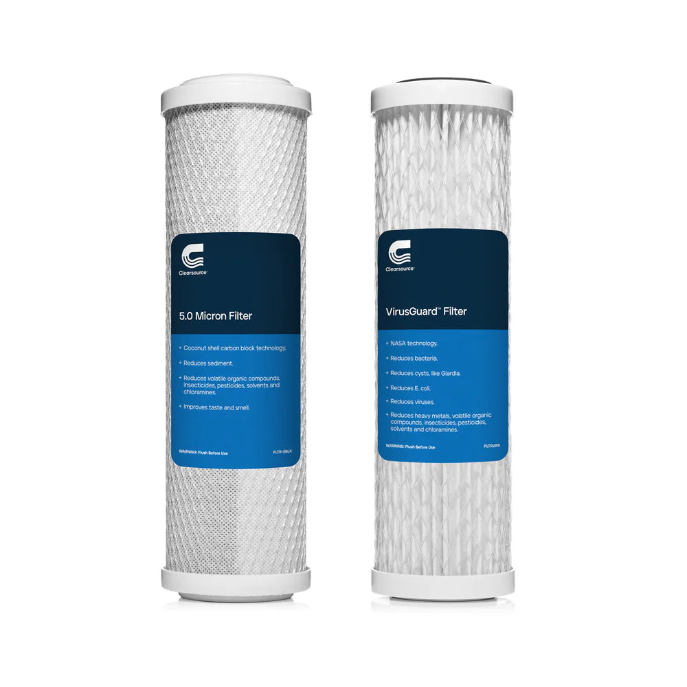 clearsource nomad replacement filters twin pack — front view