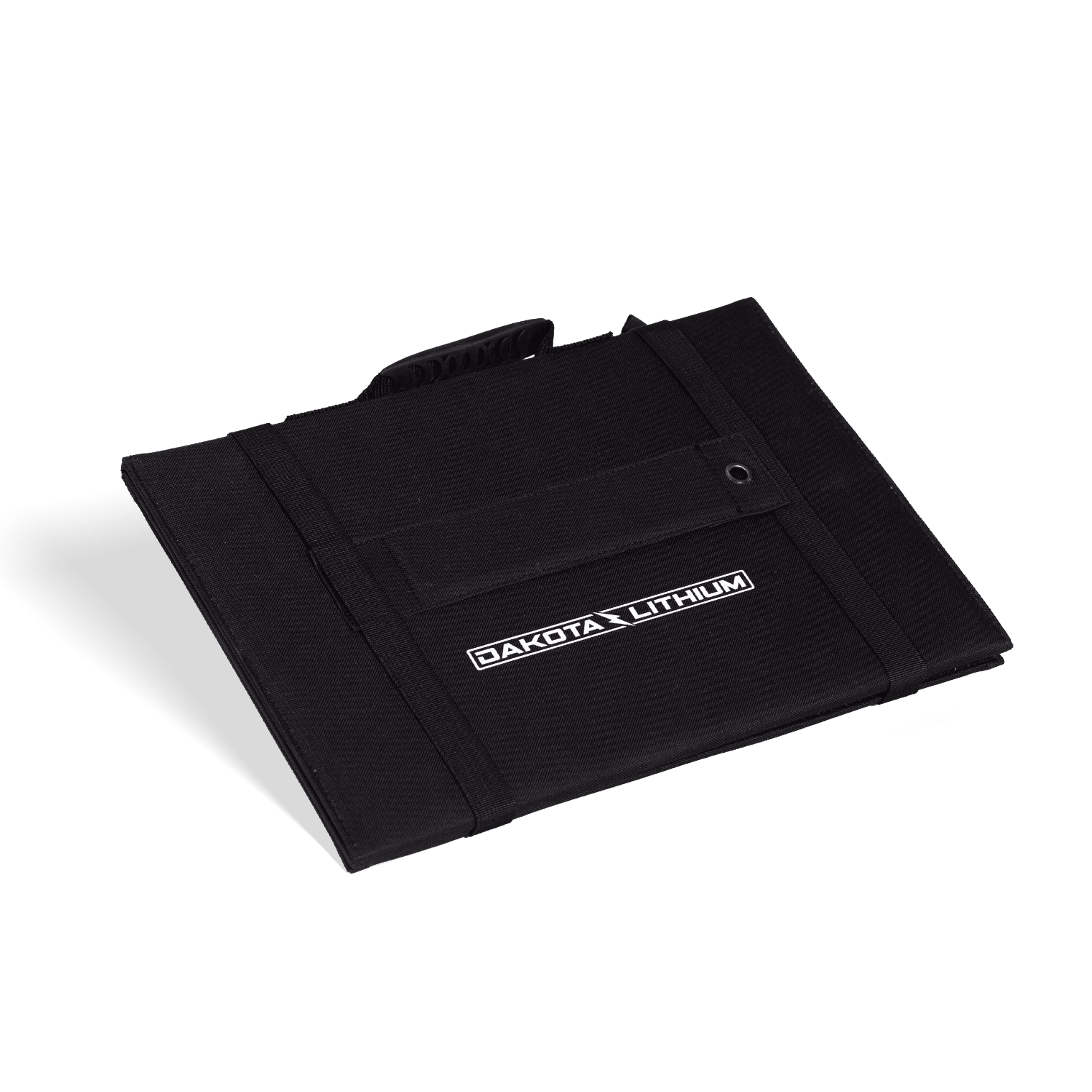 Side view of the panel folded