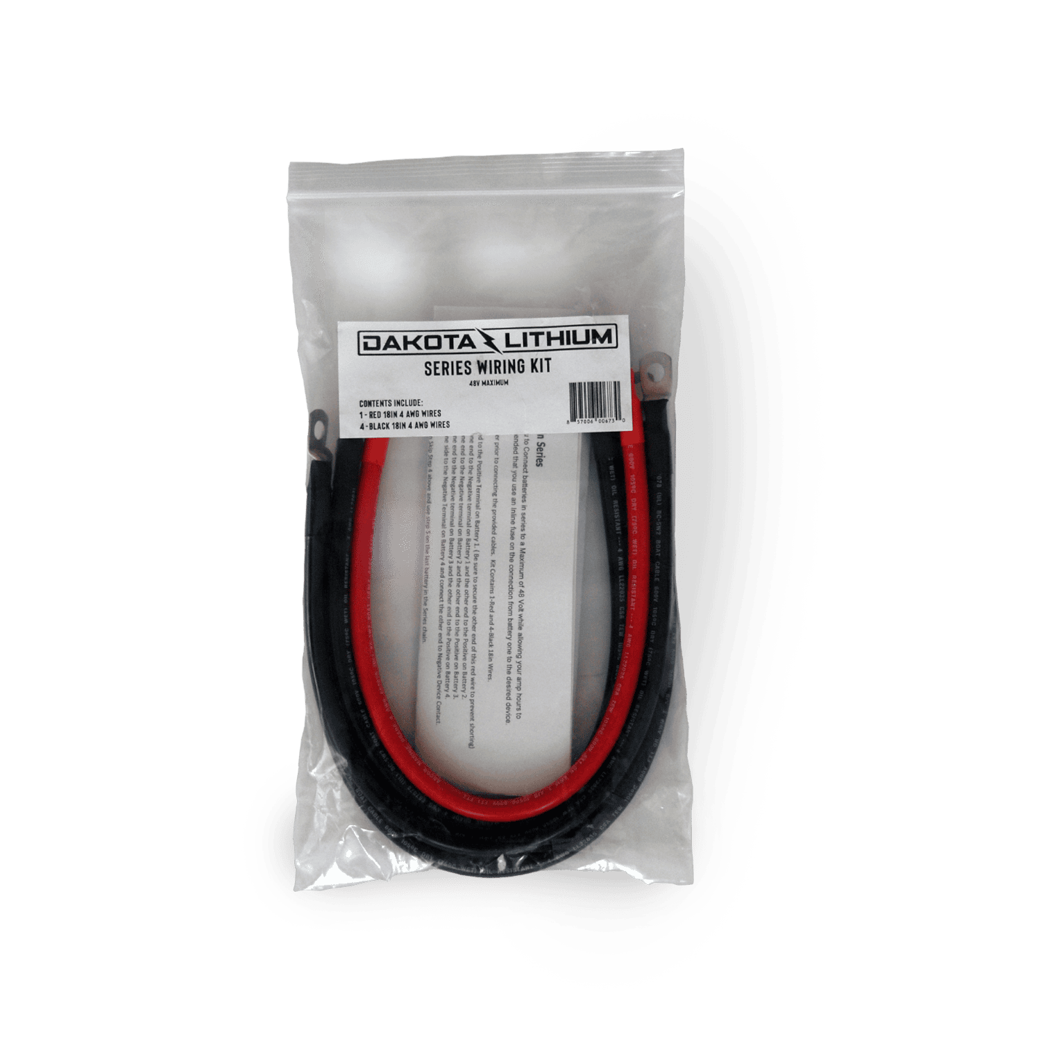 Series Wiring Kit for 12V Batteries to 24V, 36V or 48V - Praetorian Consulting Store