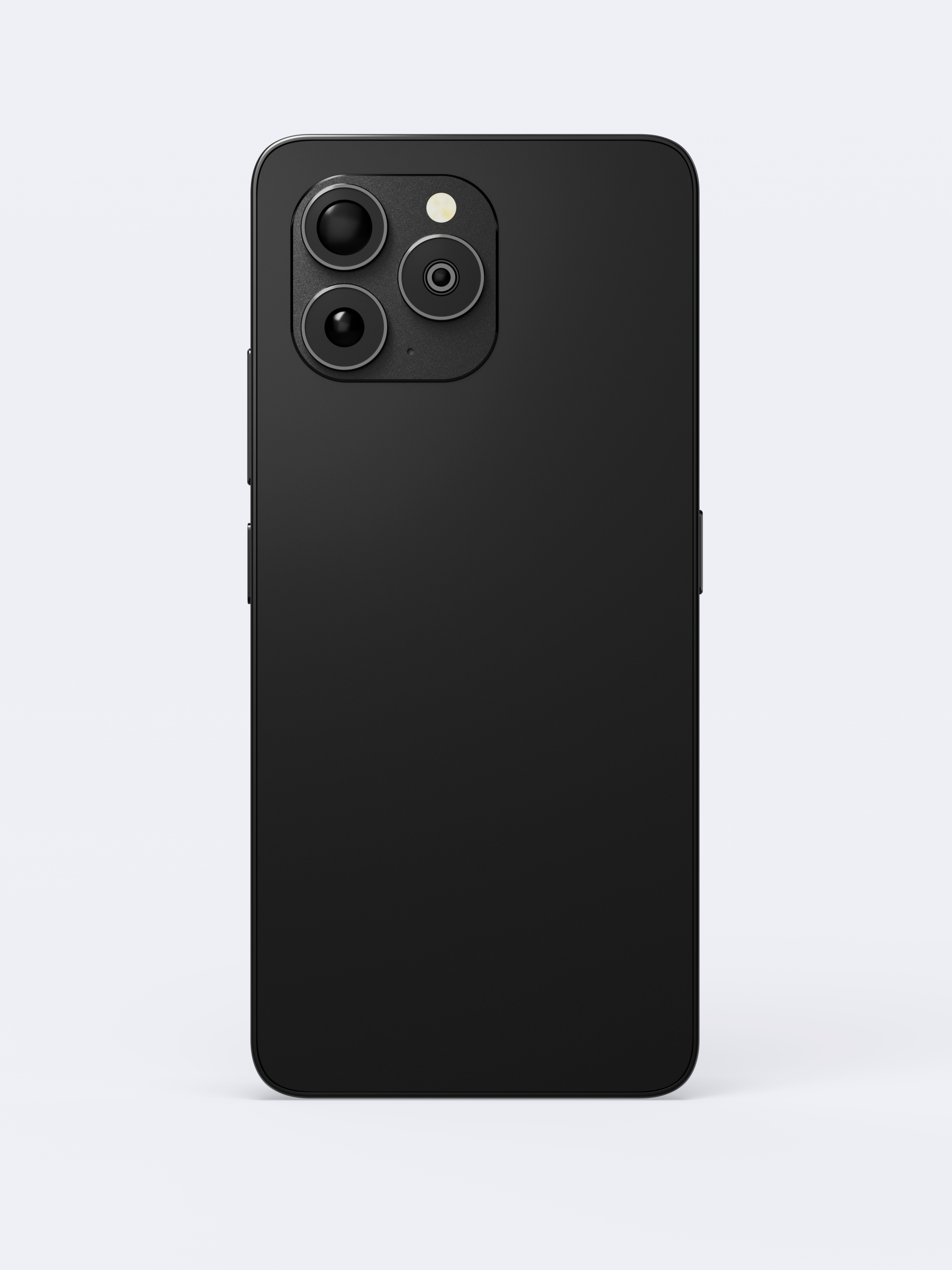 UP Phone rear view showing triple-camera layout