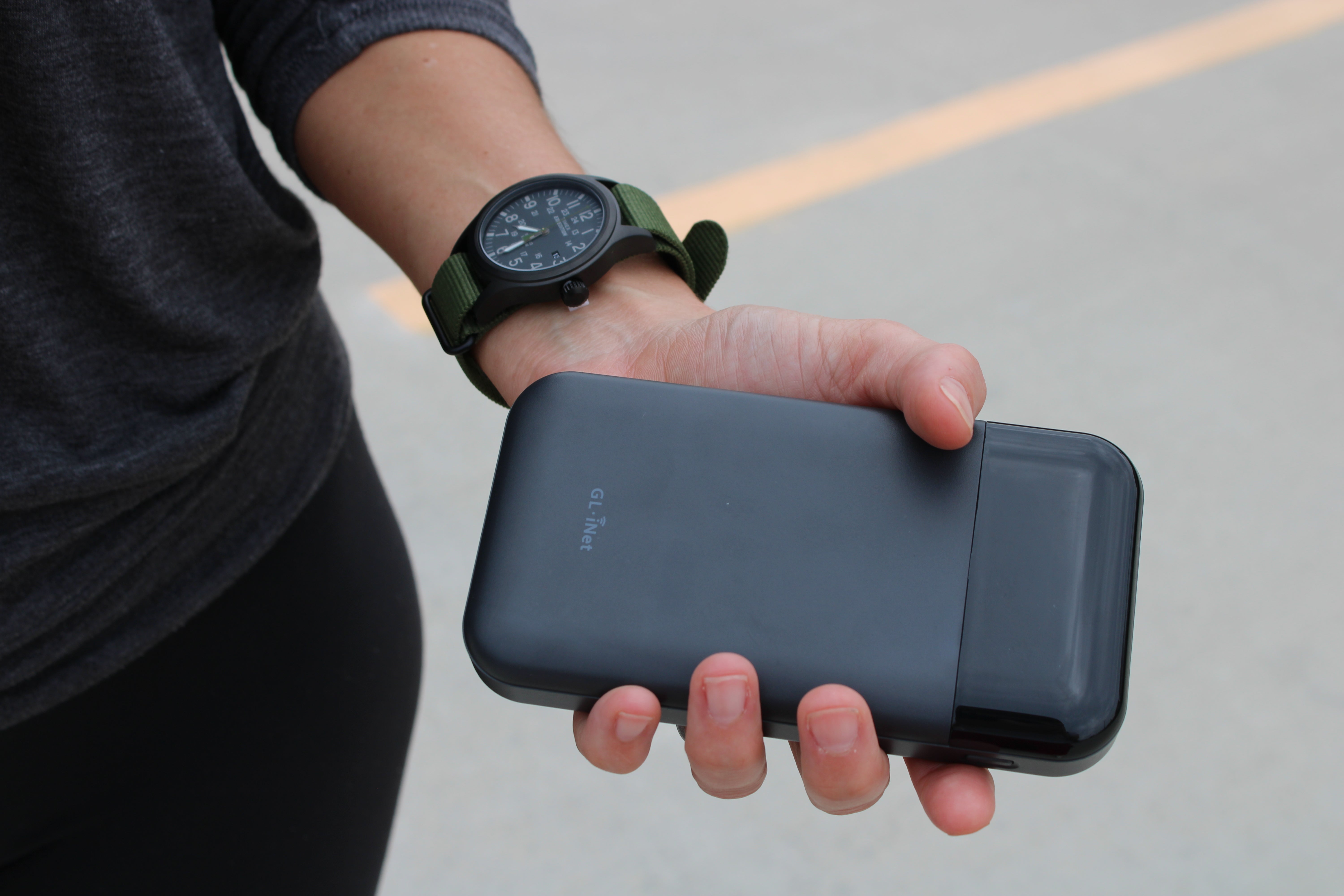 GL.iNet Mudi V2 portable router – encrypted communication and privacy gear.