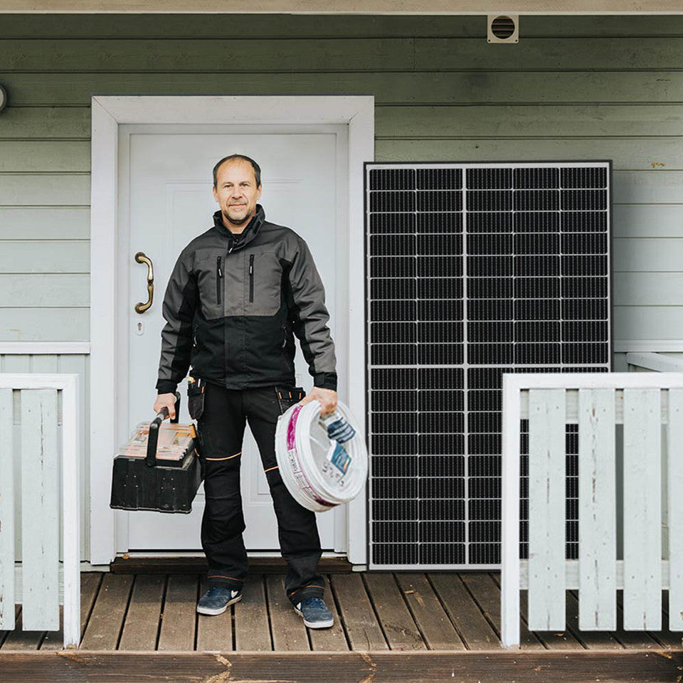 2PCS Bifacial 320 Watt Monocrystalline Solar Panel - Praetorian Consulting Store