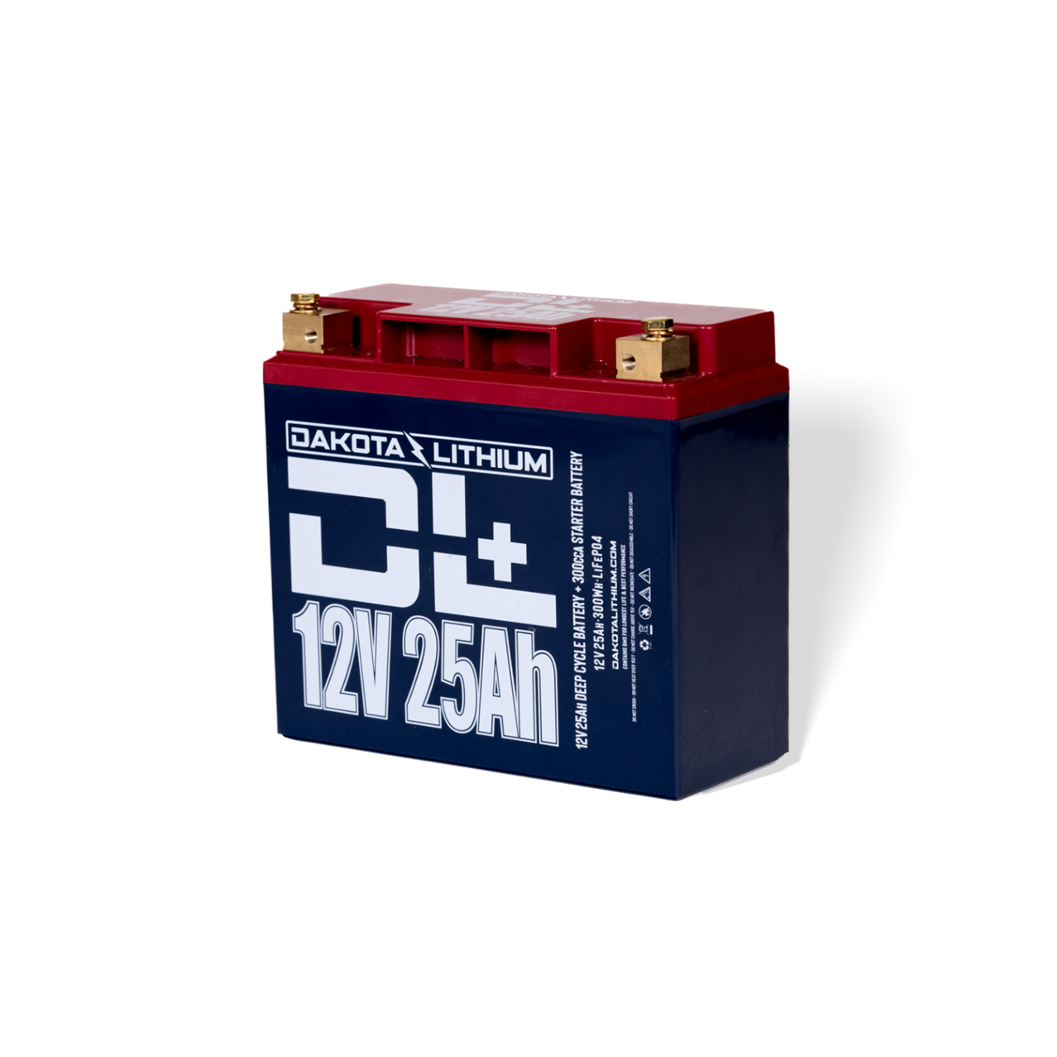 DL+ 12V 25Ah Dual Purpose 300CCA LiFePO4 Battery