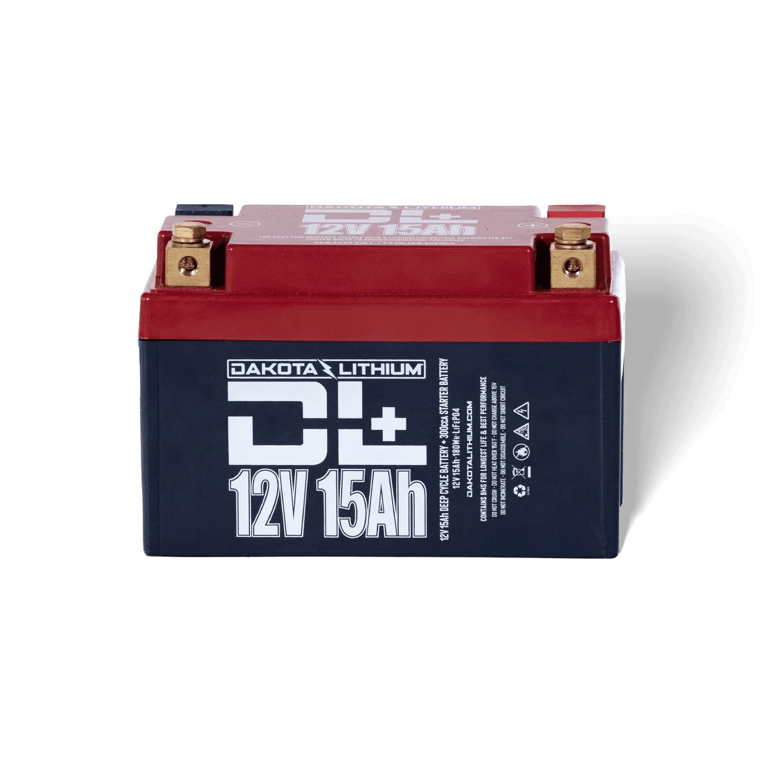 DL+ 12v 15Ah Dual Purpose 300cca LIFEPO4 Battery