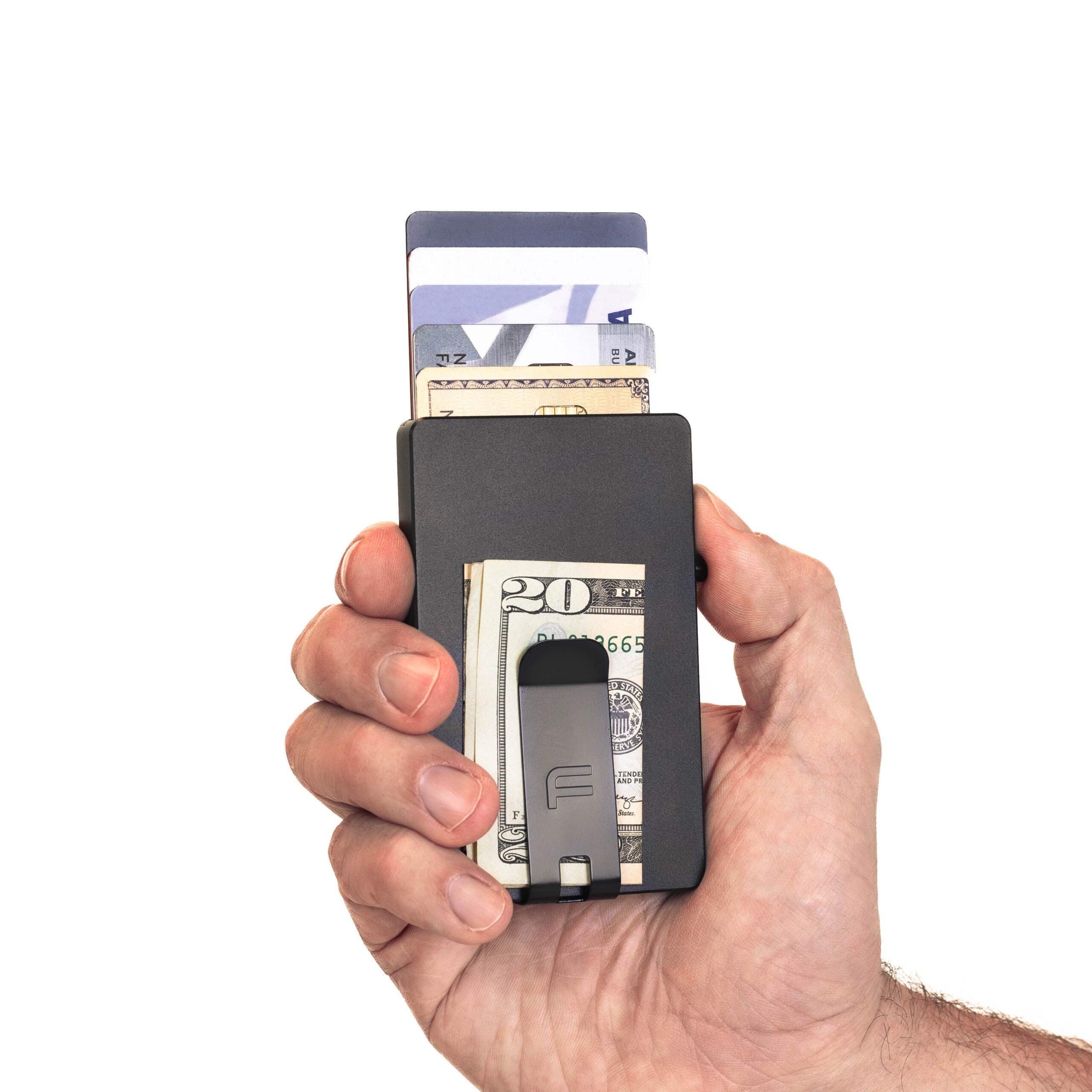 Faraday Wallet – RFID Aluminum Cardholder