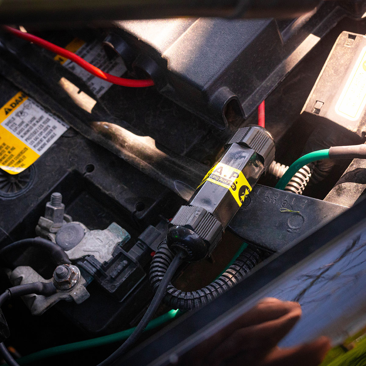 T.R.A.P.-B EMP Vehicle Protection