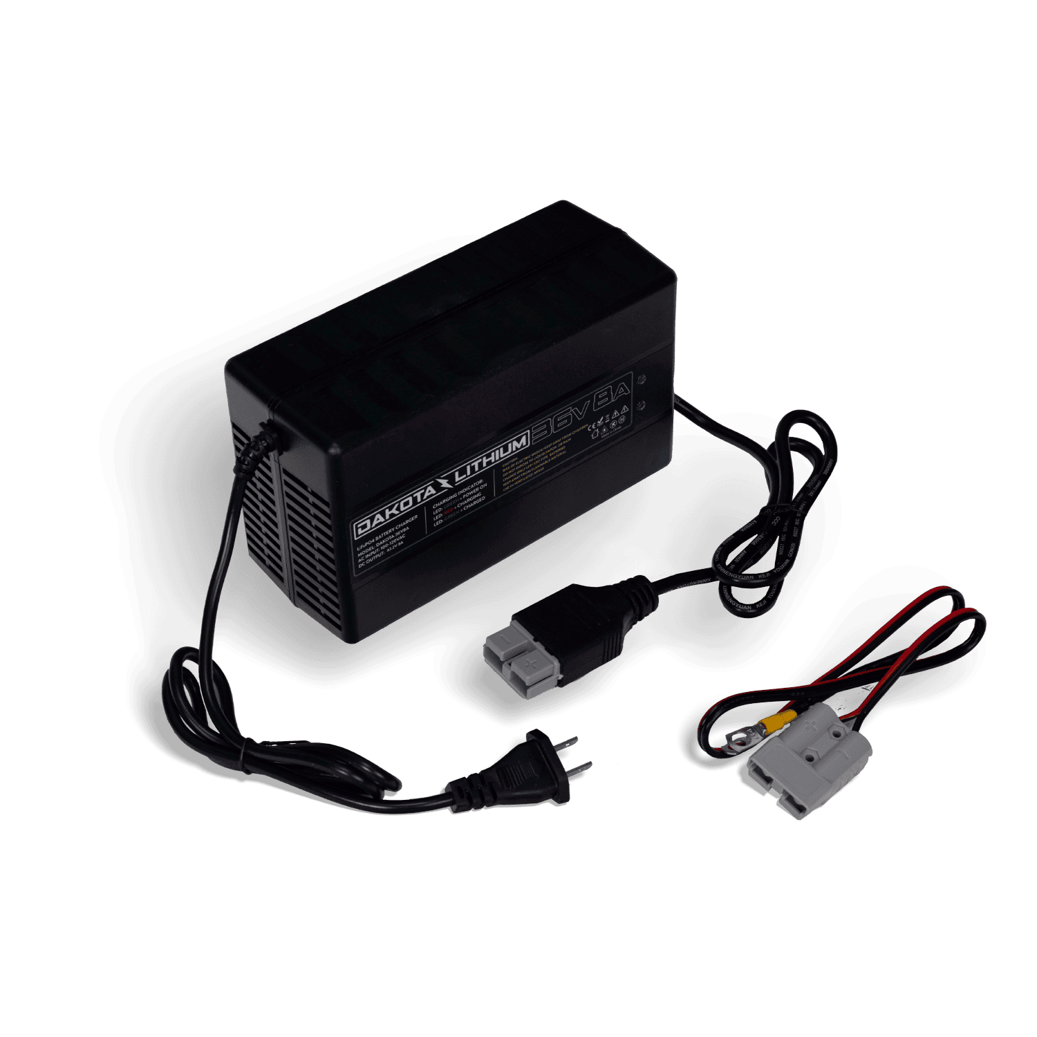 36V 8A LiFePO4 Battery Charger