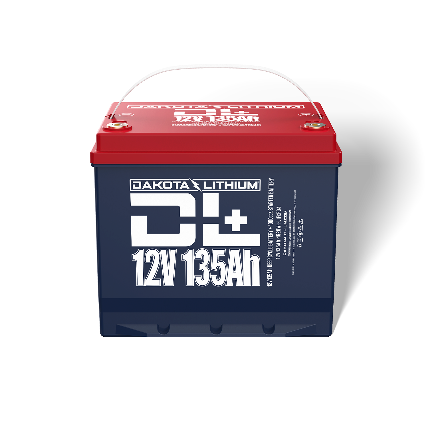 DL+ 12v 135Ah Dual Purpose 1000CCA LiFePO4 Battery