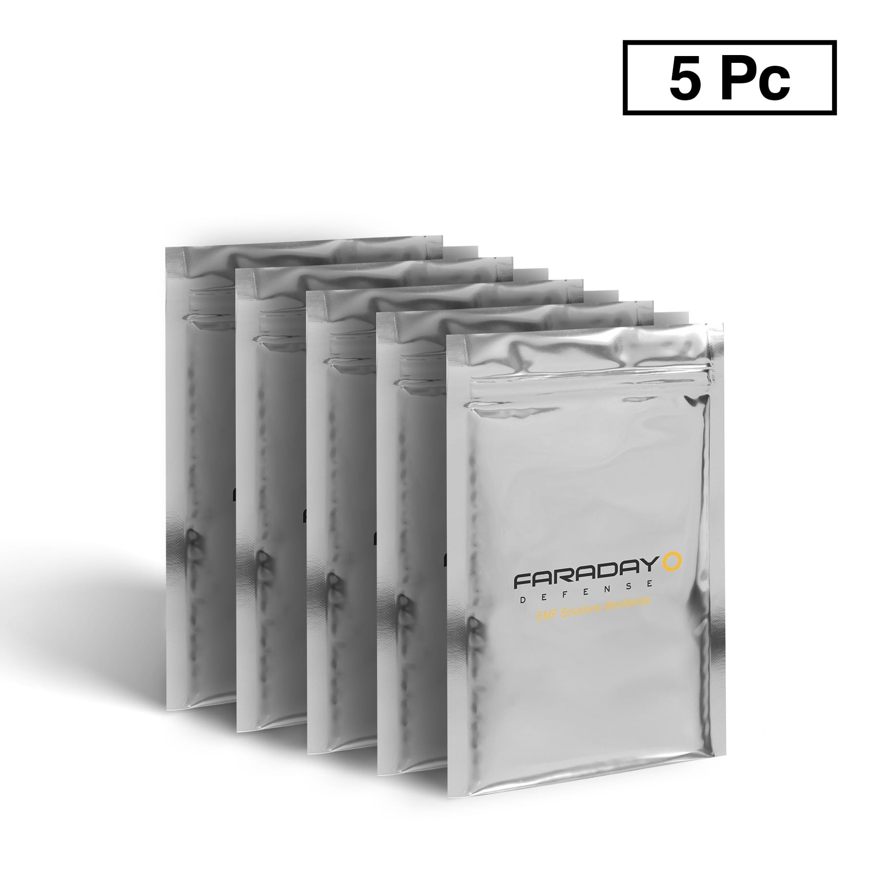 5pc Cell Phone NEST-Z 7.0 mil Faraday Bags 5″ x 7″