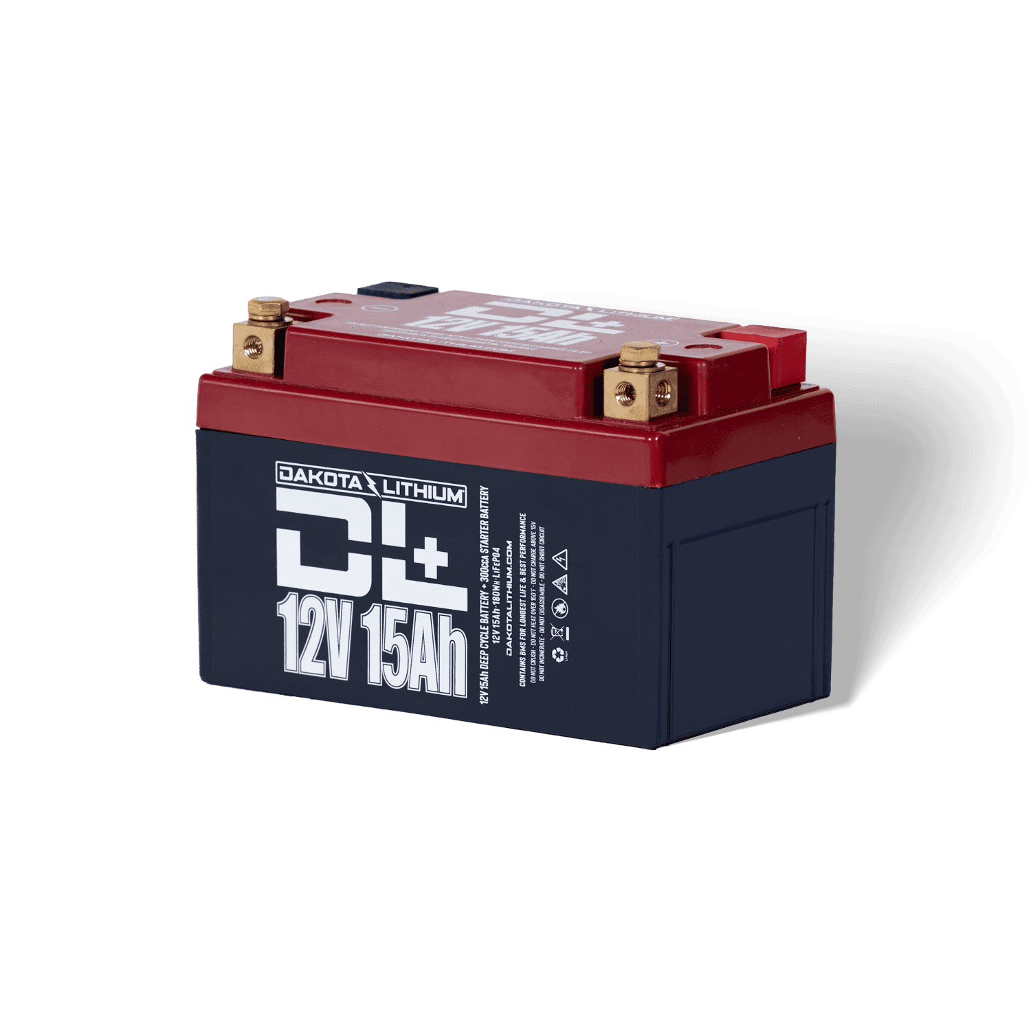 DL+ 12v 15Ah Dual Purpose 300cca LIFEPO4 Battery