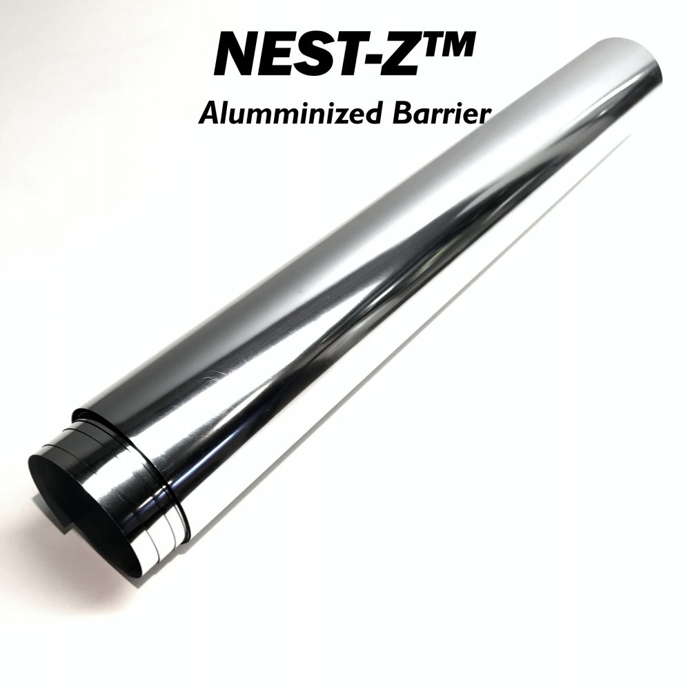 NEST-Z 7.0 Mil Aluminized Barrier ESD / EMP Protection Material Roll – 36″ x 1 Yard
