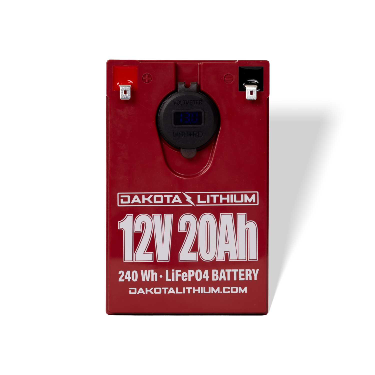12V 20Ah USB Deep Cycle LiFePO4 Battery