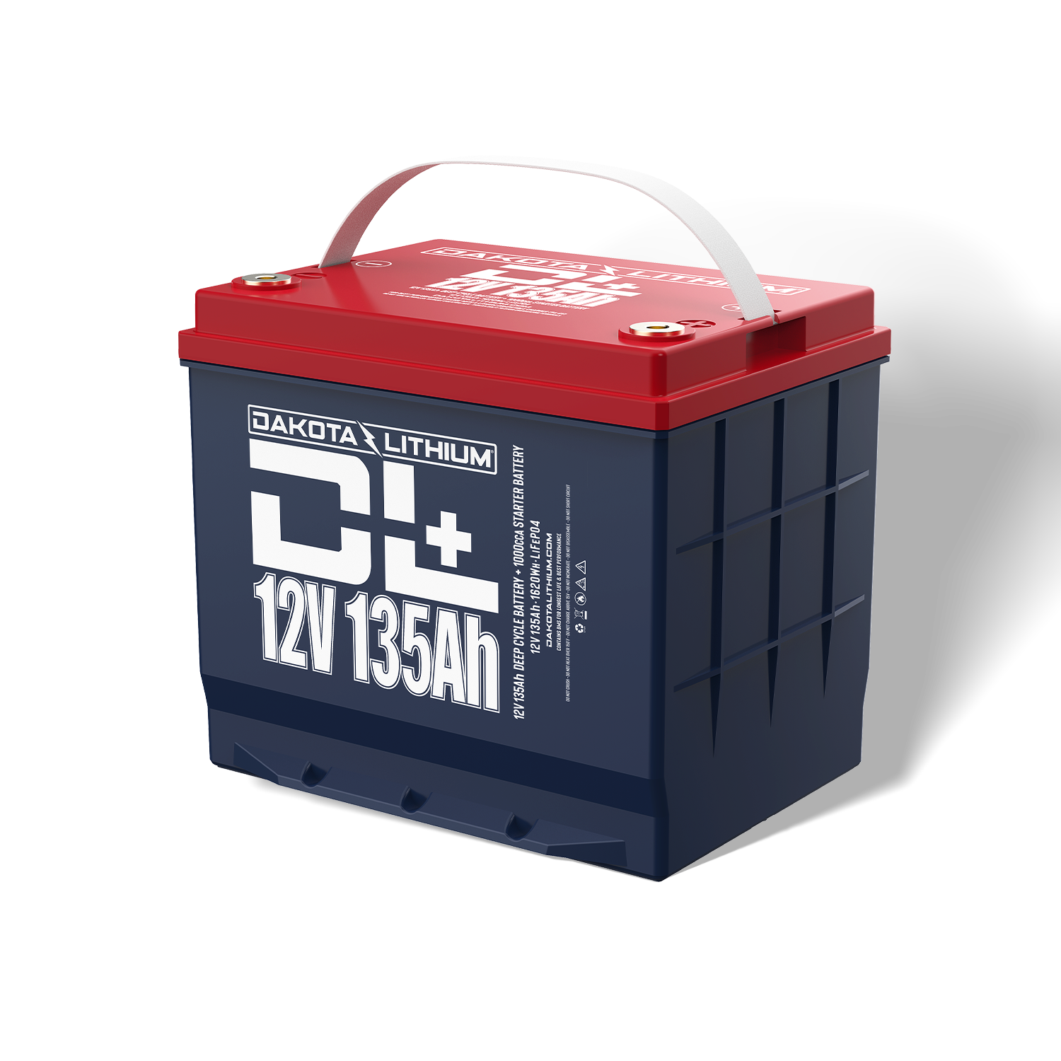 DL+ 12v 135Ah Dual Purpose 1000CCA LiFePO4 Battery