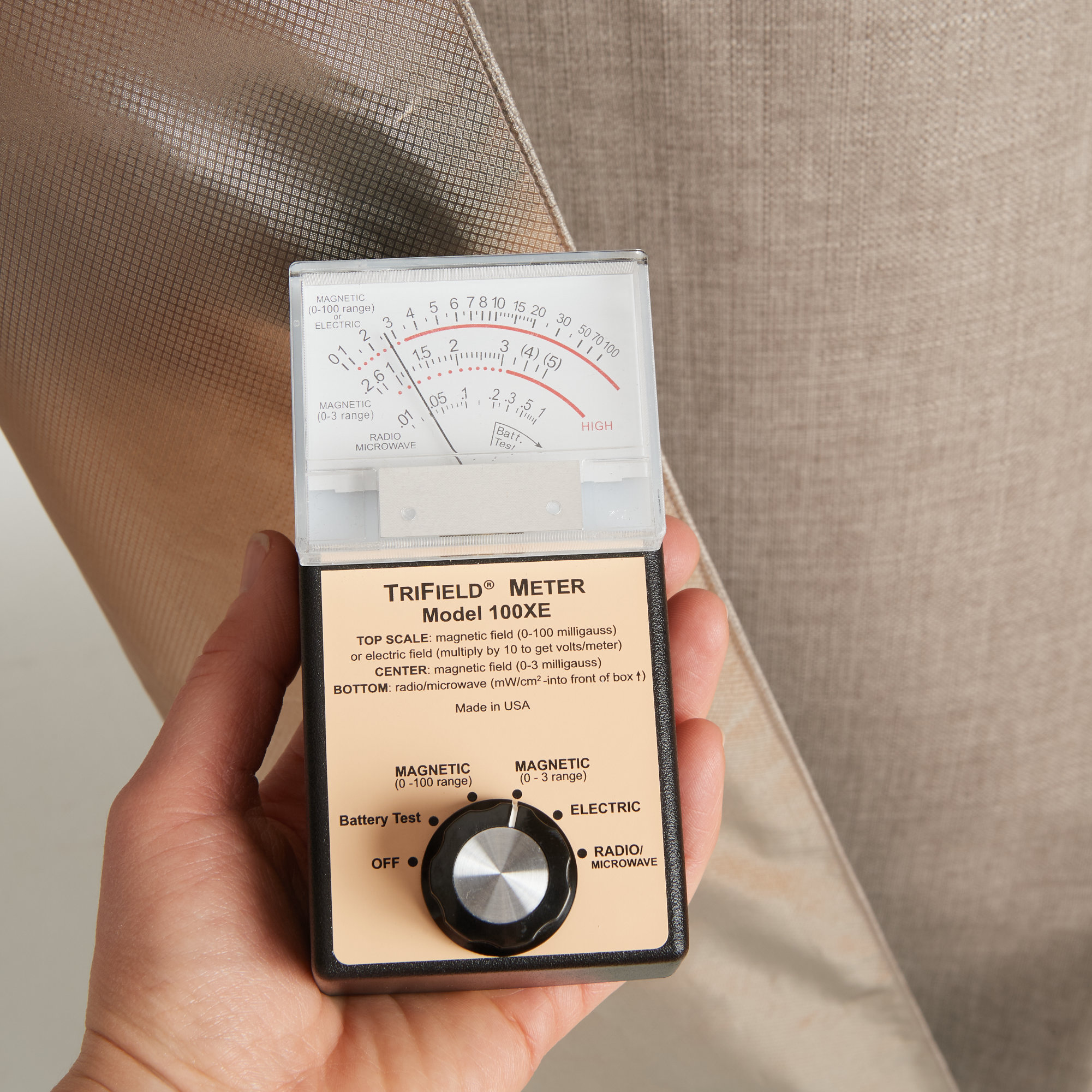 MAX Blackout CYBER Faraday Fabric RF / EMF Shielding Curtains – 2 Panels