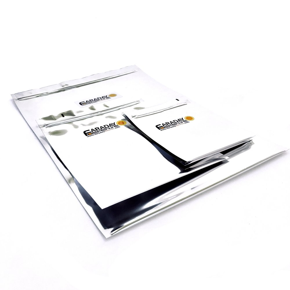 5pc Medium Kit NEST-Z EMP 7.0 mil Faraday Bags