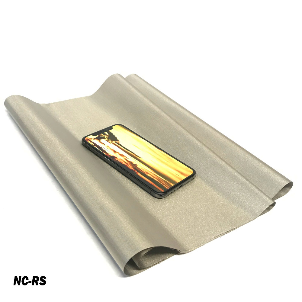 CYBER NC-RS Faraday Fabric EMF RF Shielding Nickel Copper Rip-Stop Fabric Roll – 54″ x 1′