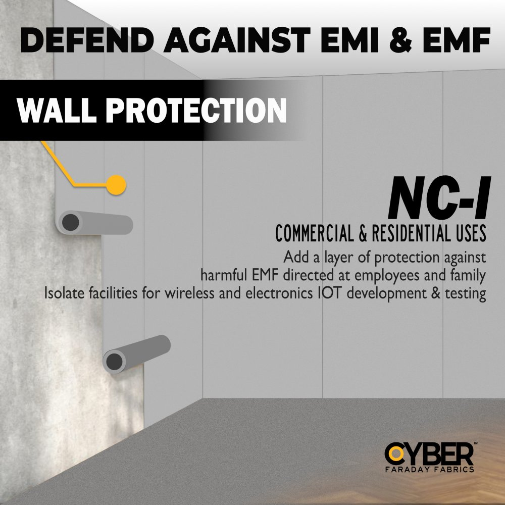 Faraday CYBER NC-I Fabric Roll – 59″ x 1′