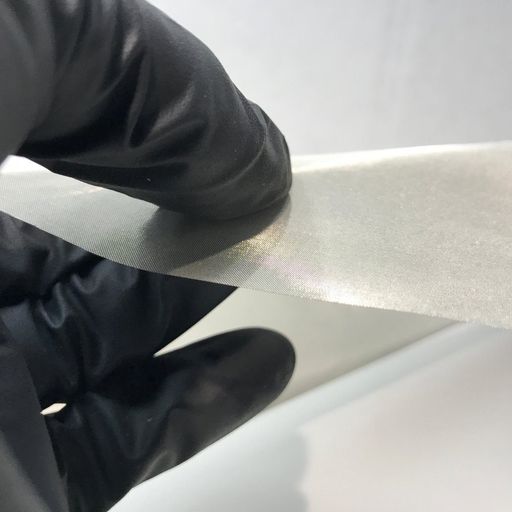 CYBER Faraday Fabric EMF RF Shielding Light Filtering Fine Mesh Roll – 55″ x 1′