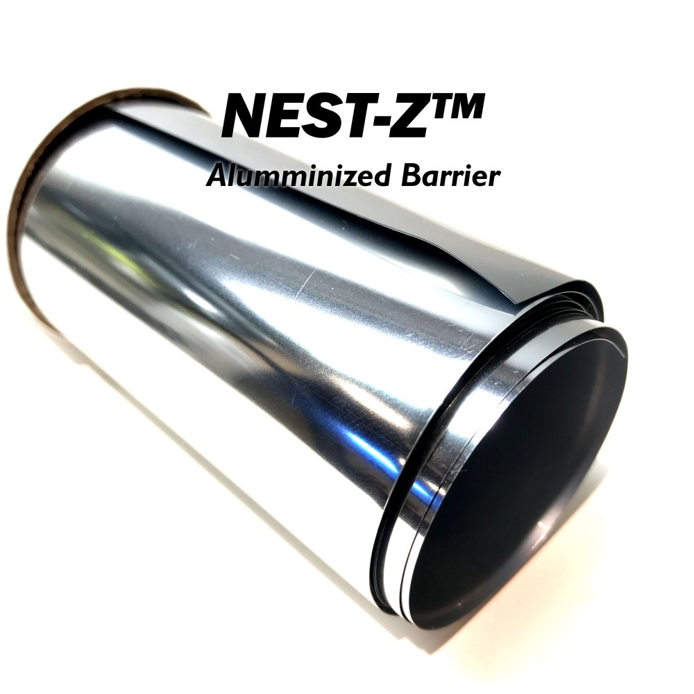 NEST-Z 7.0 Mil Aluminized Barrier ESD / EMP Protection Material Roll – 36″ x 1 Yard
